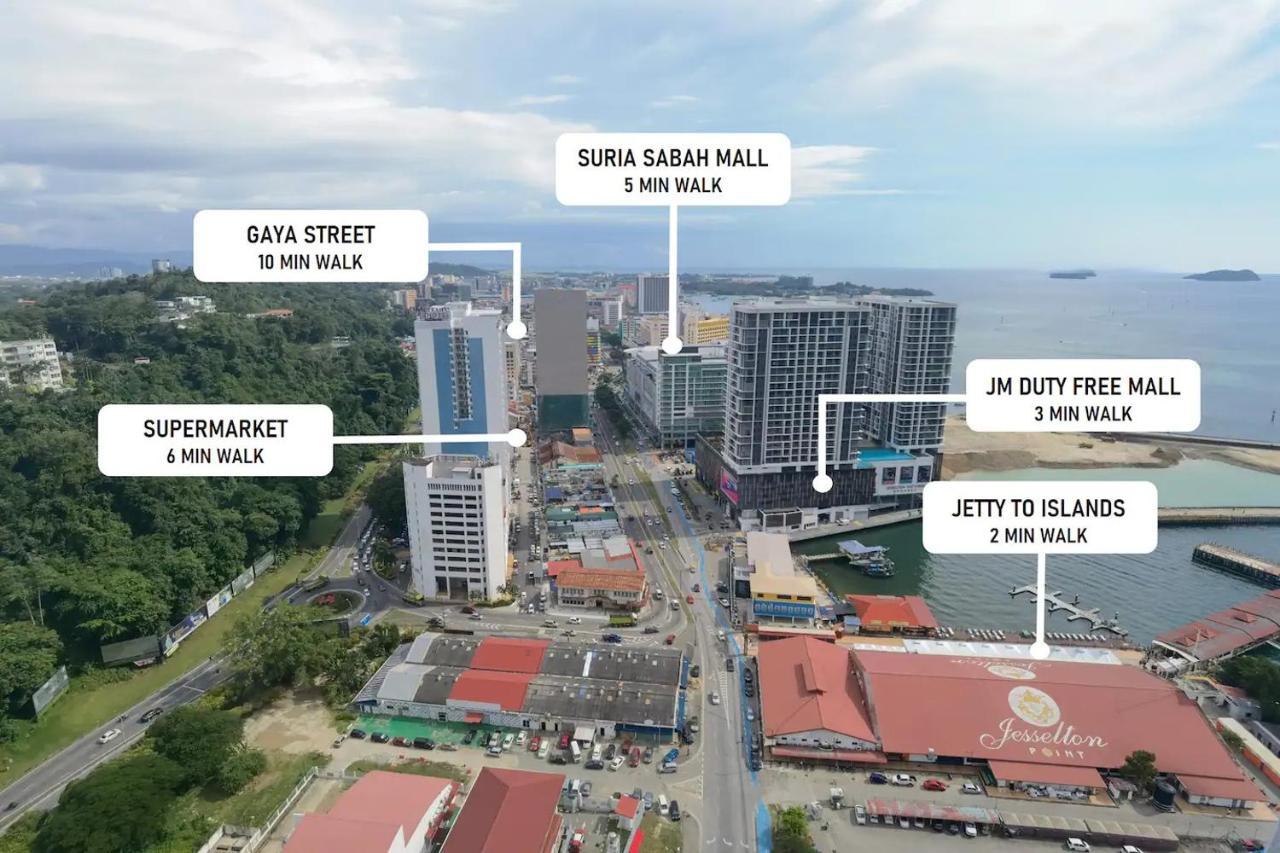 Jesselton Quay Sea View Hotel Kota Kinabalu Buitenkant foto